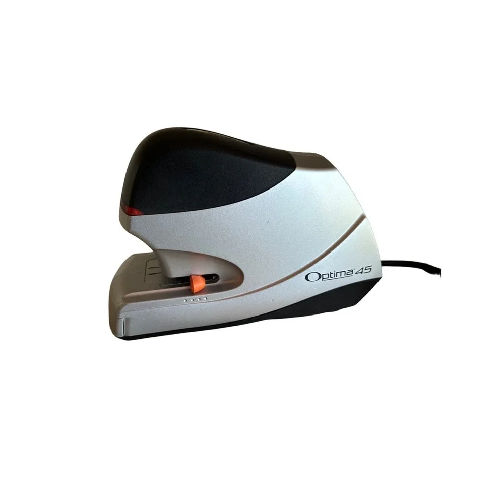 Swingline Optima 45‎ Electric Stapler Silver Black Heavy Duty 45 Sheet 48209